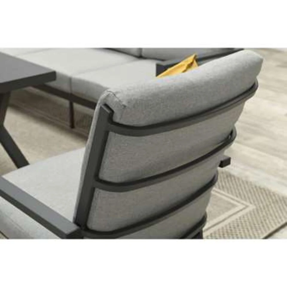 Garden Impressions Senja Lounge Dining Tuinstoel - Donker Grijs - Afbeelding 2