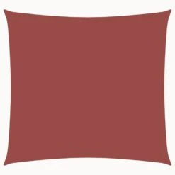 VidaXL Zonnescherm Vierkant 2x2 M Oxford Stof Terracottakleurig