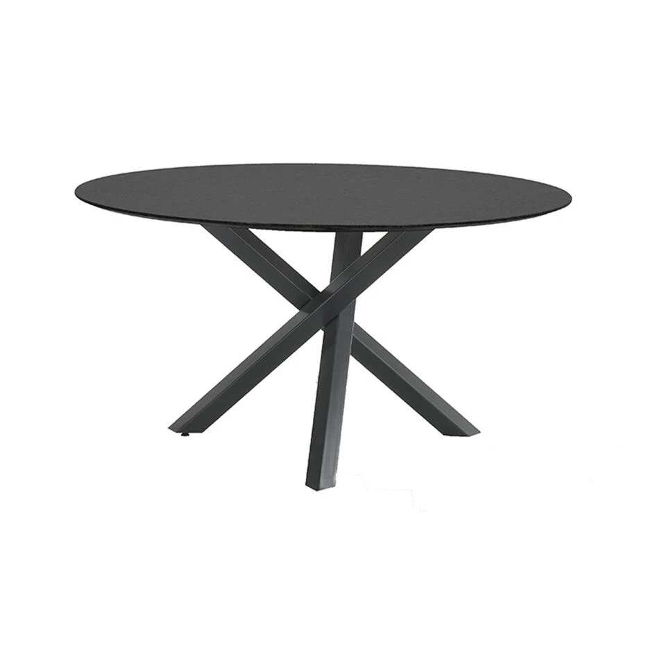 Studio 20 Gigi Tuintafel Ø140 Cm - Diamond Black