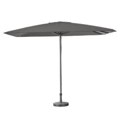 Madison - Parasol Profi-line - Rond 400x300 - Volant - Grijs