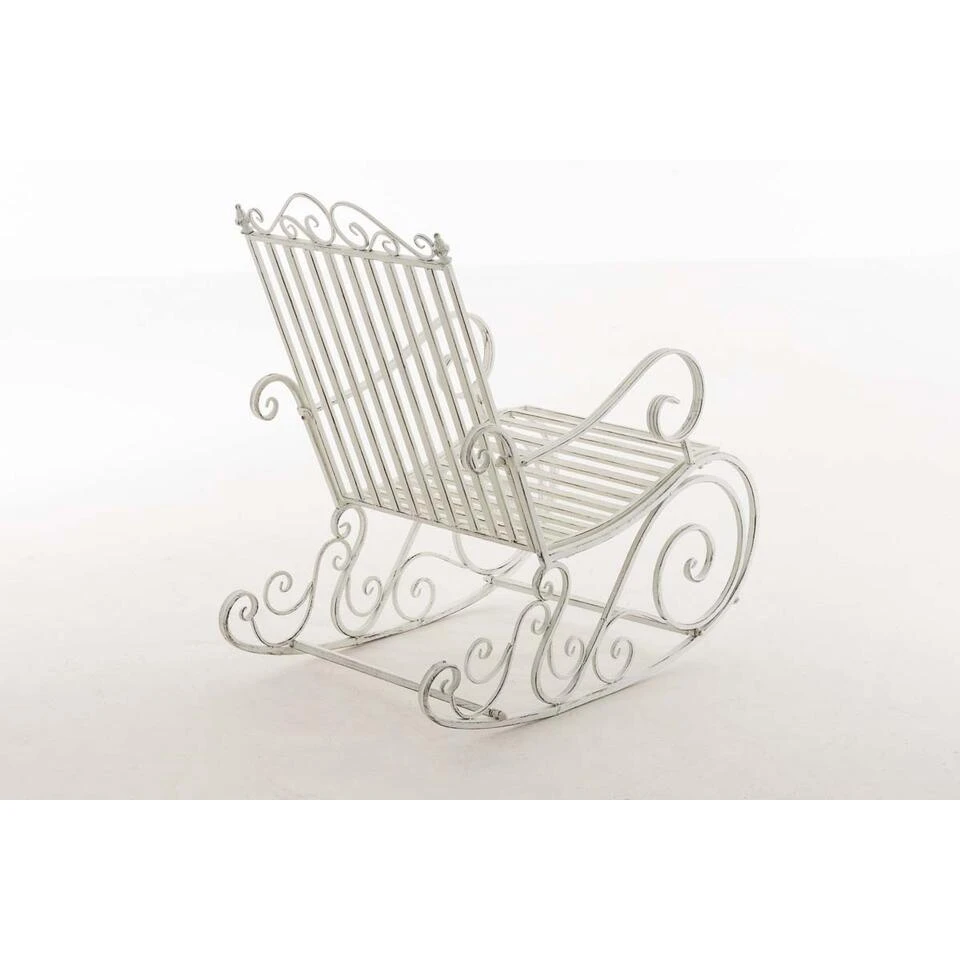 Clp Schommelstoel Smilla Antiek Wit - Afbeelding 4