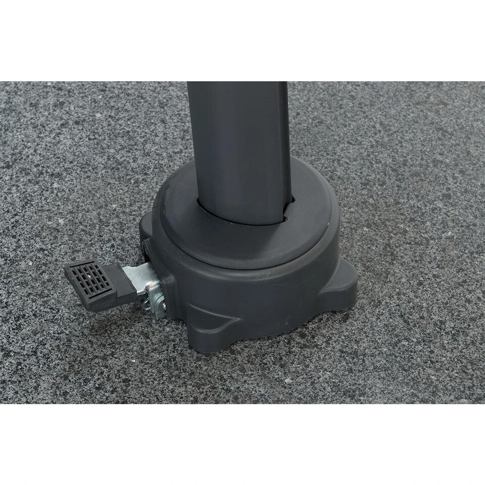 Garden Impressions Hawaii M Zweefparasol 270x270 Cm Donker Grijs - Afbeelding 3