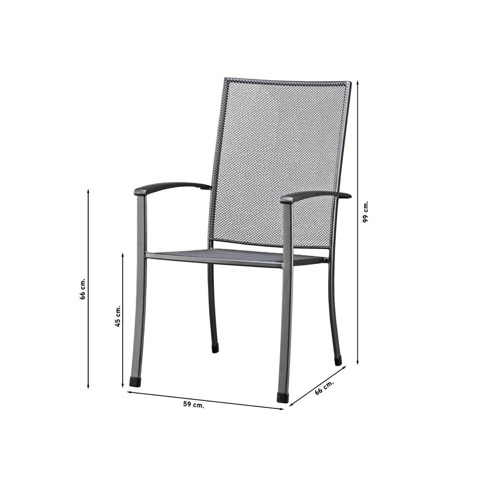 Kettler Siero Stapelstoel - Afbeelding 2