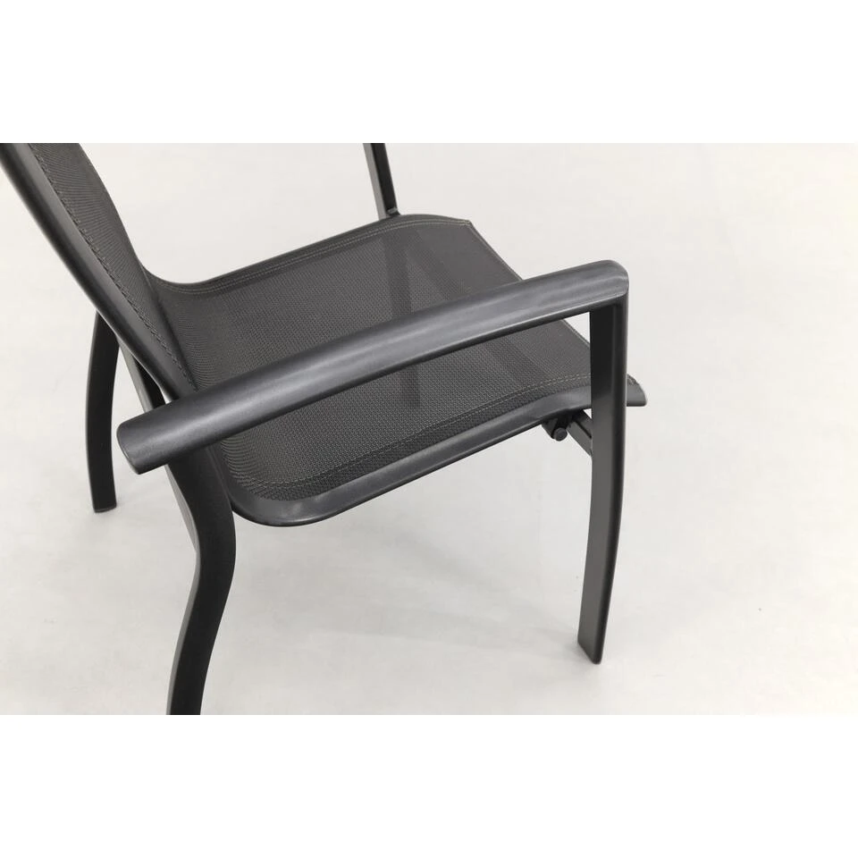 Kettler Legato Curve Stapelstoel - Antraciet - Afbeelding 4