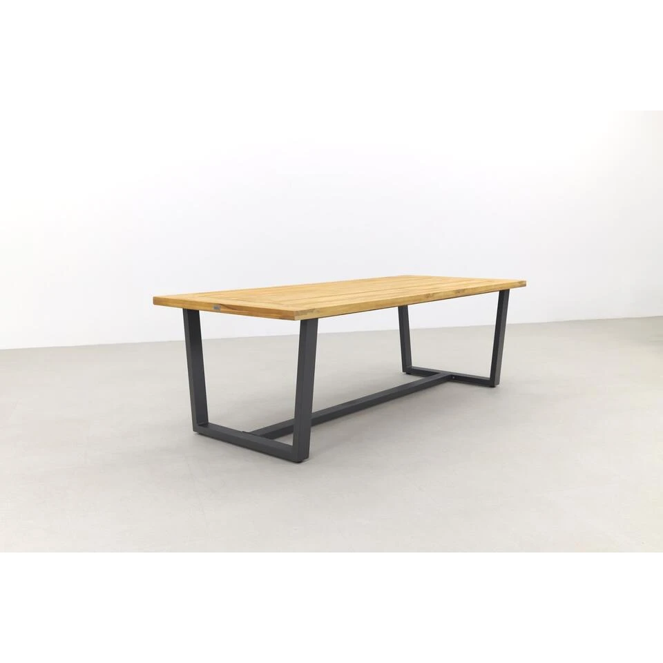 Exotan Murano Teakhouten Tuintafel - 240x100 Cm - Afbeelding 3