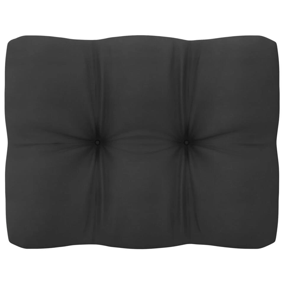 VidaXL Tuinbank 3-zits Met Kussens Massief Grenenhout - Afbeelding 4