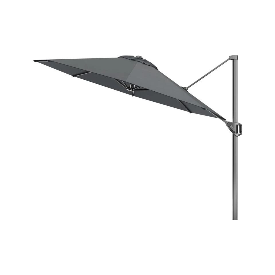 Platinum Voyager Ronde Zweefparasol T1 Parasol 3m. - Antraciet - Afbeelding 2