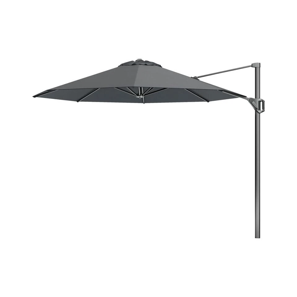 Platinum Voyager Ronde Zweefparasol T1 Parasol 3m. - Antraciet
