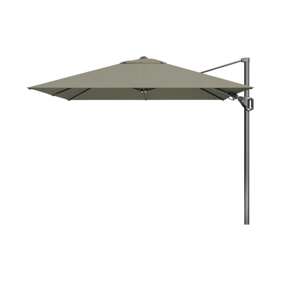 Platinum Voyager Vierkante Zweefparasol T2 2,7x2,7 M. - Taupe - Afbeelding 2