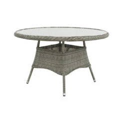 VDG Felina Dining Tuintafel 130 Cm. - Paloma Grijs