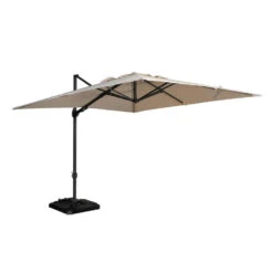 Exotan Parasol Buiten Roma - Aluminium - Zand - 265x300x300