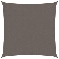 VidaXL Zonnezeil 160 G/m² 2,5x2,5 M HDPE Antracietkleurig