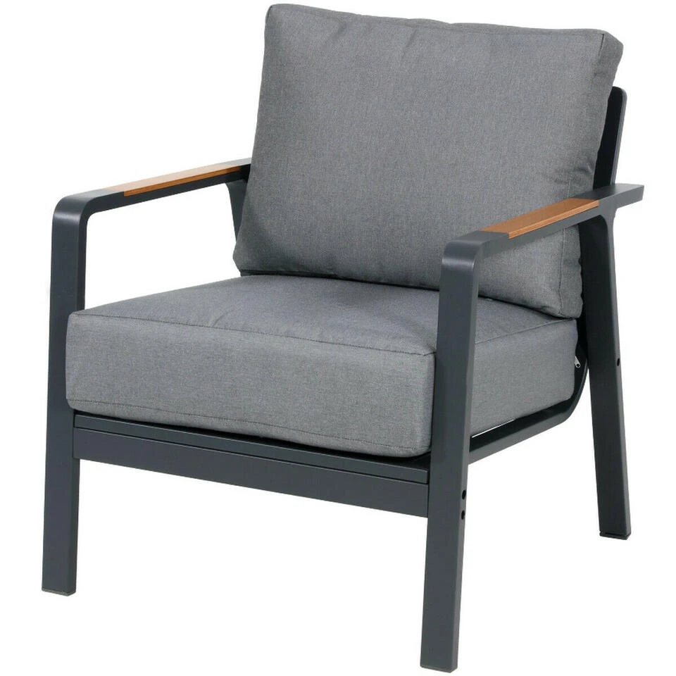 Loungestoel Mai Tai - Stof - Grijs