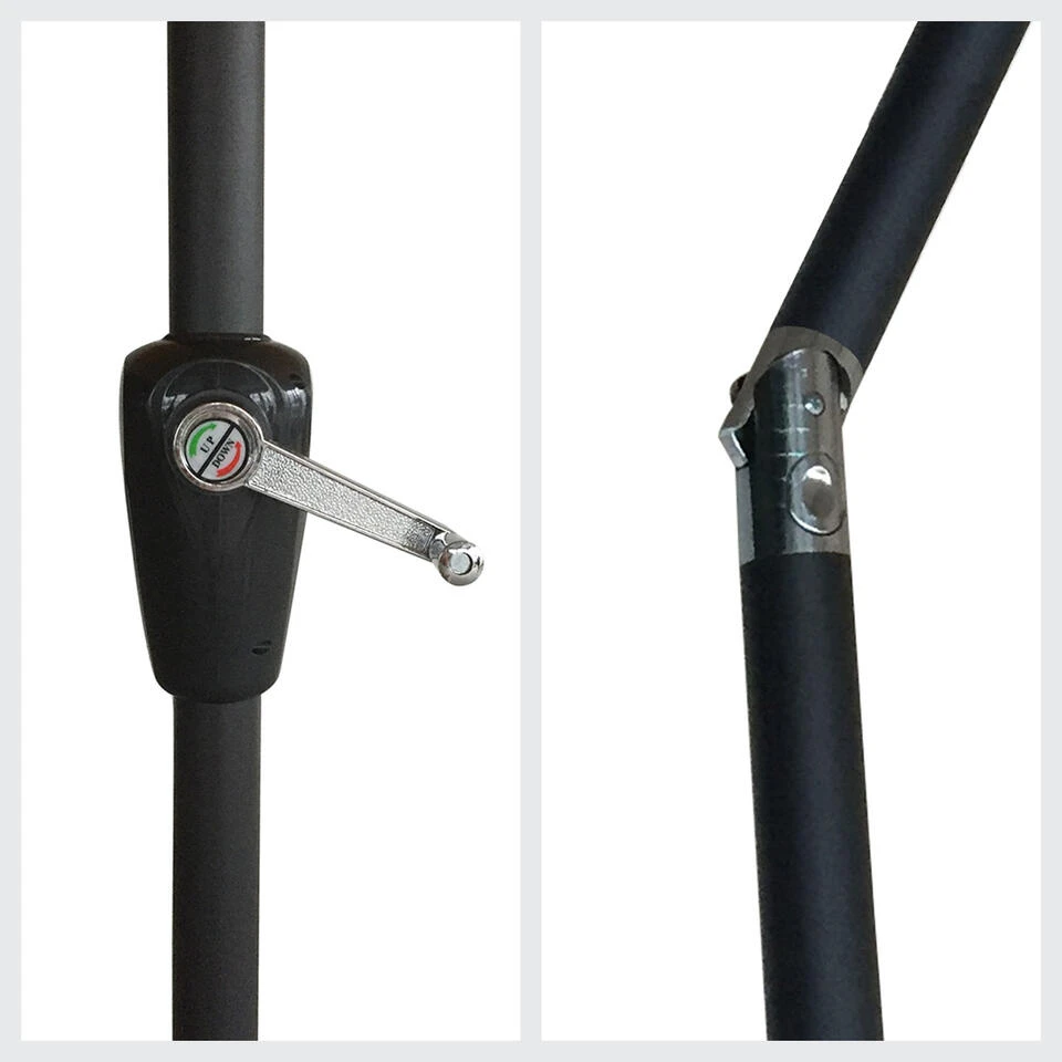 Happy Garden Schaduwzeilen HAPUNA - Zwart - Aluminium - Afbeelding 3