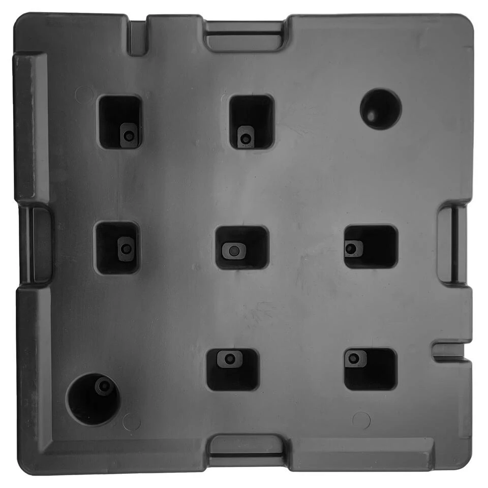 Happy Garden Zonneschermstandaards CROZON - Zwart - Plastic - Afbeelding 3