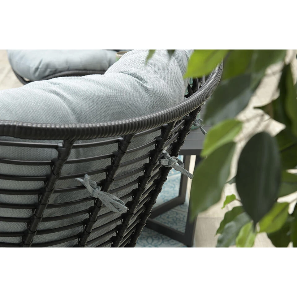 Garden Impressions Melfort Relax Loungestoel - Zwart - Afbeelding 4