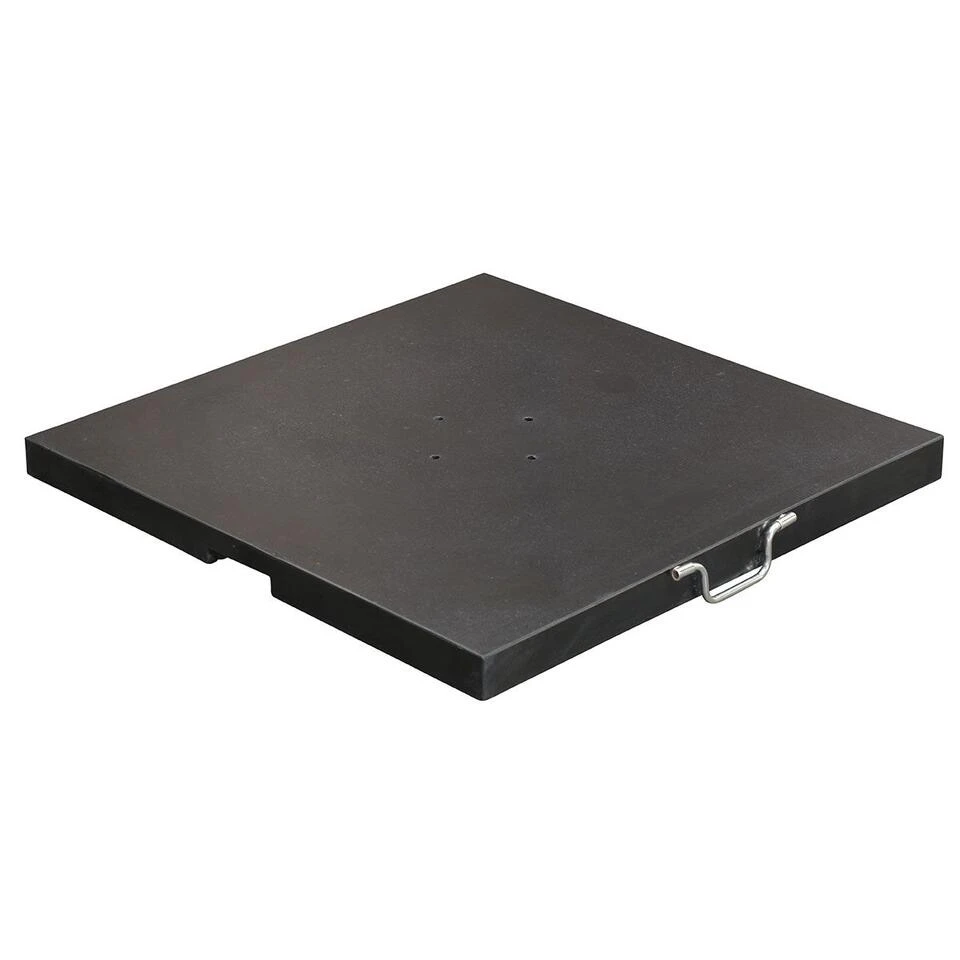 Garden Impressions Hawaii Parasolvoet Graniet 60 Kg Zwart