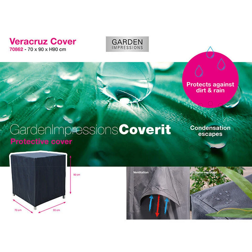 Garden Impressions Santa Rosa Hoes 70x90xH90 Cm