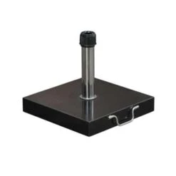 Garden Impressions Cosmo Granieten Parasolvoet 60 Kg - Zwart