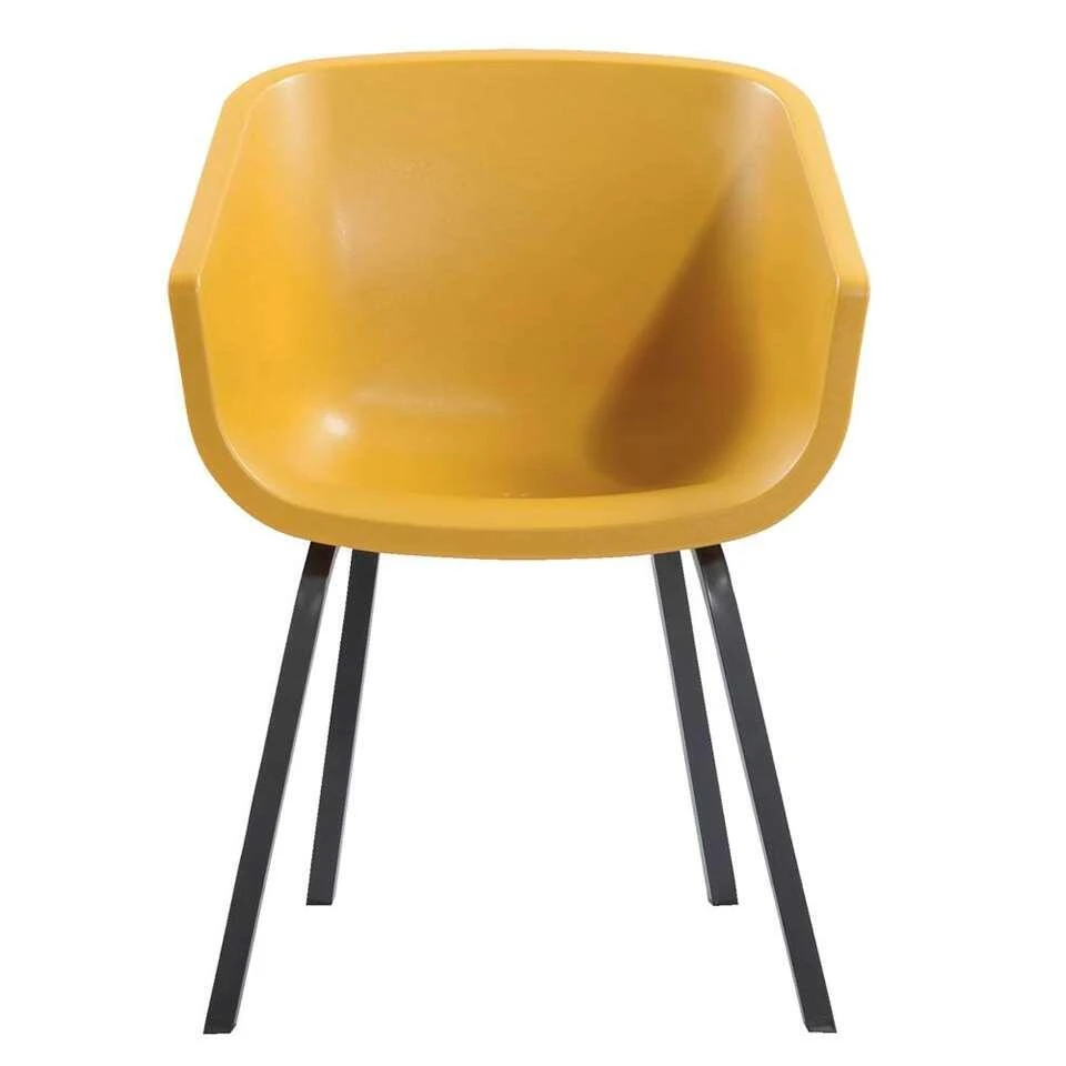 Hartman Kuipstoel Amalia - Geel - Aluminium Onderstel - Afbeelding 2