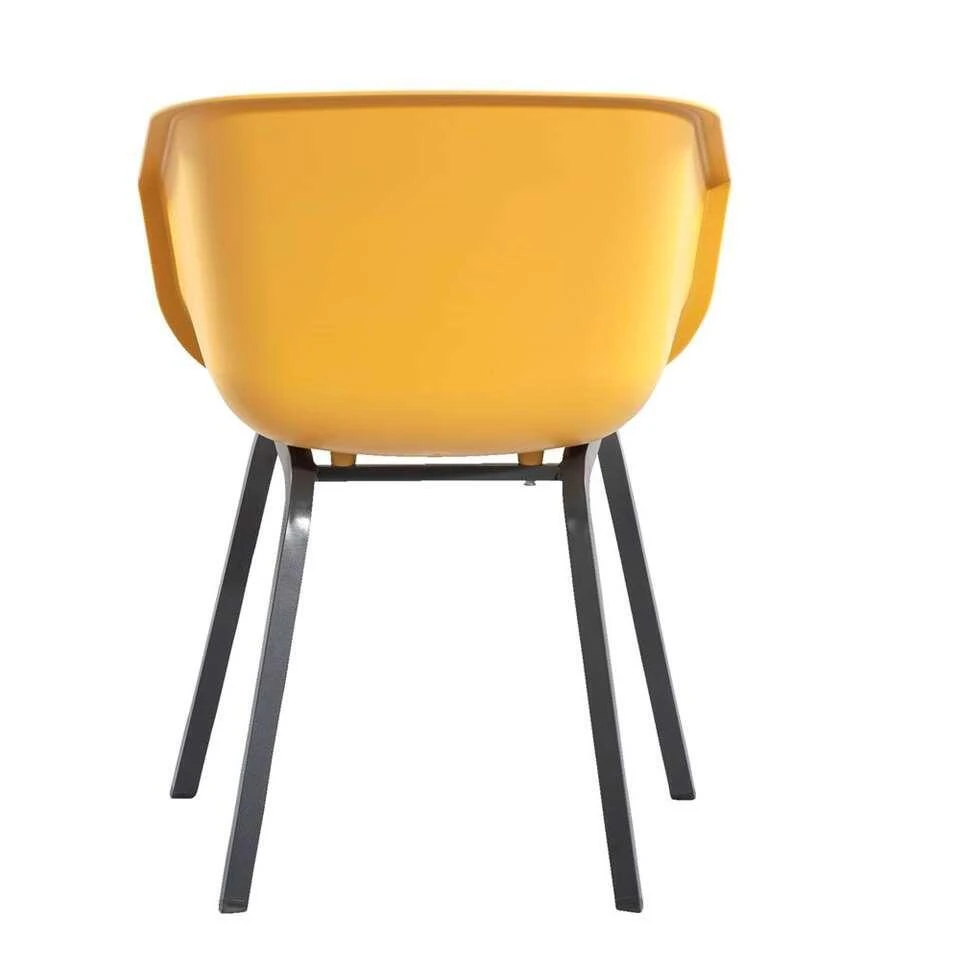 Hartman Kuipstoel Amalia - Geel - Aluminium Onderstel - Afbeelding 3