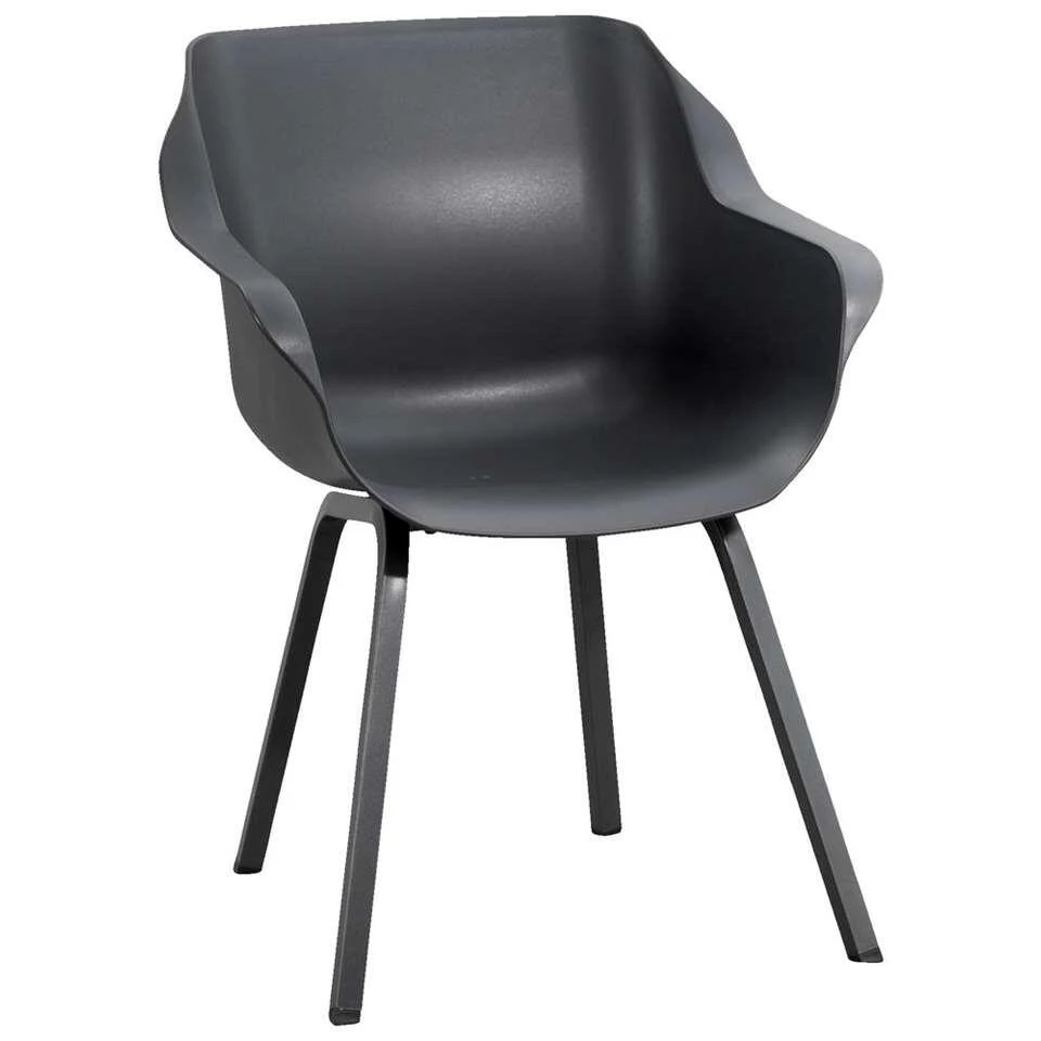 Hartman Tuinstoel Sophie β Antraciet - Afbeelding 3