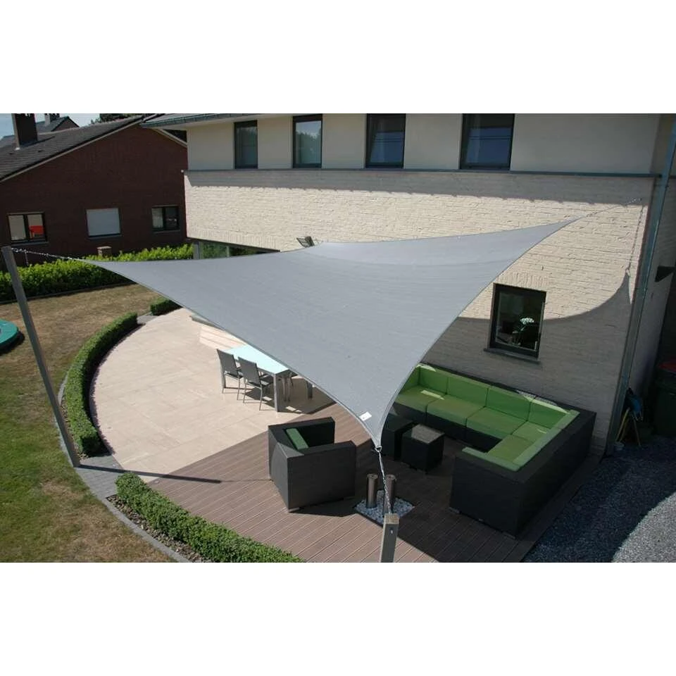Nesling Coolfit Schaduwdoek 5x5x5 Meter - Antraciet - Afbeelding 2