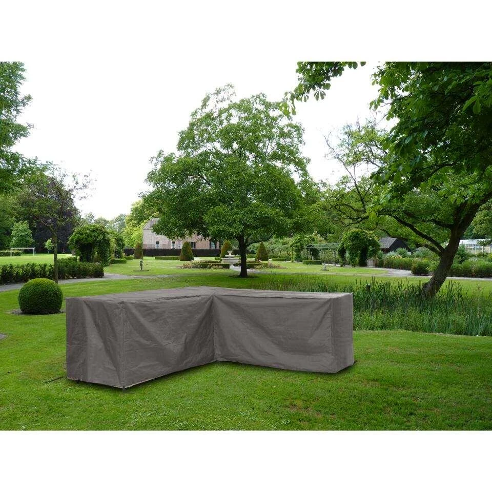 Outdoor Covers Premium Hoes Voor Loungeset - L Vormig - 300x90x70 Cm - Afbeelding 2