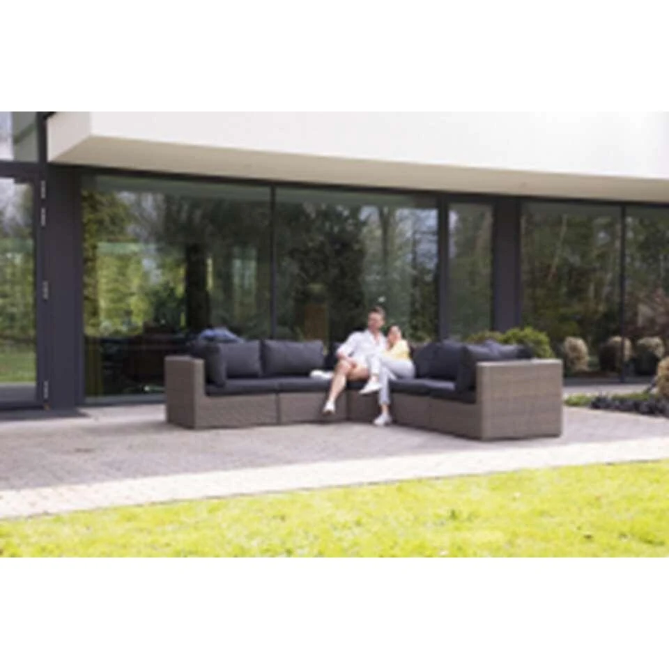 Outdoor Covers Premium Loungesethoes Trapezium - Grijs - Afbeelding 2