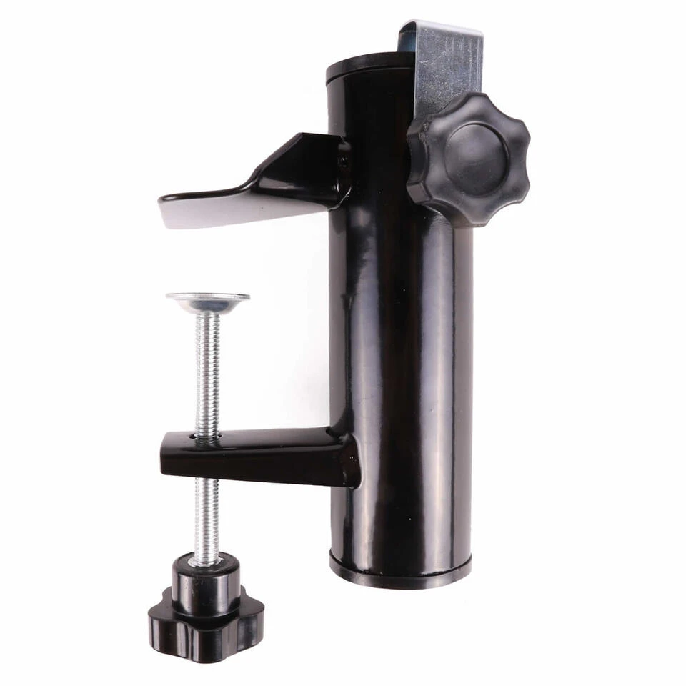 Benson Parasolvoet - Voor Balkon - Zwart - Metaal - 15,5 Cm - Afbeelding 4