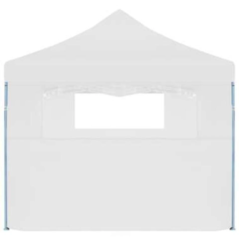 VidaXL Partytent Pop-up Met 5 Zijwanden 3x9 M Wit - Afbeelding 4